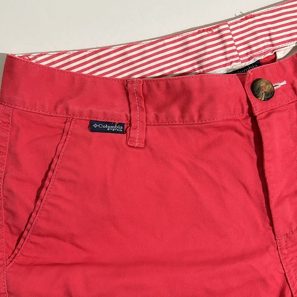Columbia PFG pink shorts picket size 6 NWOT - Picture 3 of 6